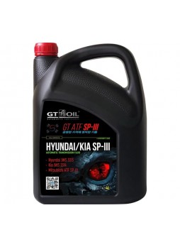 Оптом Масло GT OIL GT ATF SP-III, 4 л 8809059409800