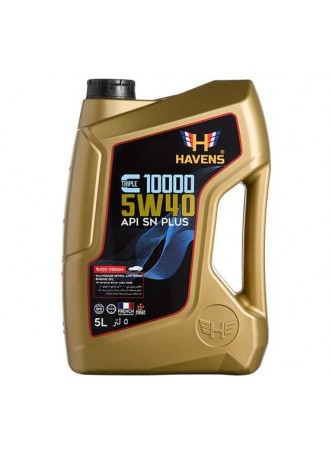 Оптом Масло HAVENS Triple C SAE 5W40 API SN PLUS, SN/CF, ACEA A3/B4 5L HTC5W40SNP5