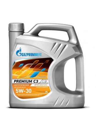 Оптом Масло Premium СЗ 5w30 4л Gazpromneft 253142230