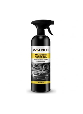 Оптом Матовая полироль для пластика WALNUT 500 мл WLN0401