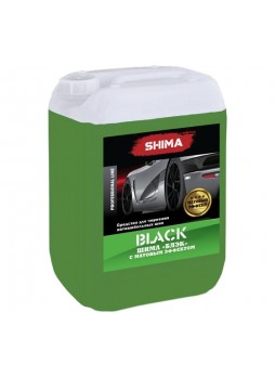 Оптом Матовый чернитель для шин SHIMA BLACK 5 л 4626016836455