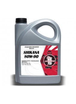 Оптом Минеральное трансмиссионное масло SHIKANA tn sae 80w90 gl-5 5л 78713