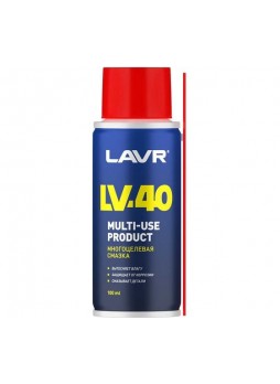 Оптом Многоцелевая смазка LAVR LV-40 100 мл Ln1496