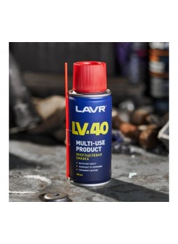 Оптом Многоцелевая смазка LAVR LV-40 100 мл Ln1496