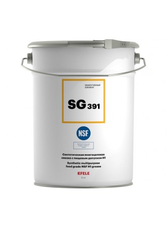 Оптом Многоцелевая смазка с пищевым допуском EFELE SG-391 5 кг / Аналог Molykote 0091259