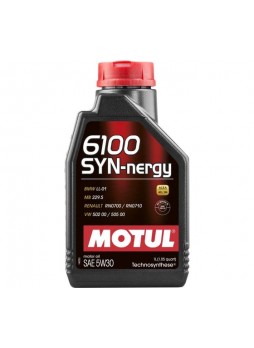 Оптом Моторное масло 6100 SYN-NERGY 5W30 1 л MOTUL 107970