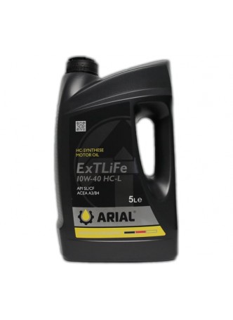 Оптом Моторное масло ARIAL extlife sae 10w-40, hc-l, 5 л AR002104040