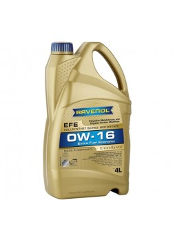 Оптом Моторное масло EFE Extra Fuel Economy SAE 0W-16 new 4 л RAVENOL 1111103-004-01-999