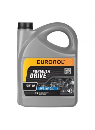 Оптом Моторное масло EURONOL DRIVE FORMULA 10w-40, SN, 4 л 80015