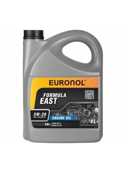 Оптом Моторное масло EURONOL EAST FORMULA 5w-20, ILSAC GF-5, 4 л 80198