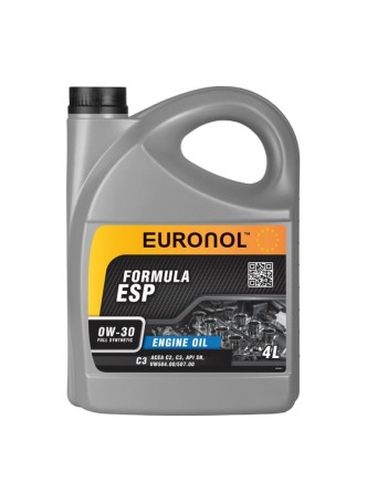 Оптом Моторное масло EURONOL ESP FORMULA 0w-30, С3, 4 л 80188