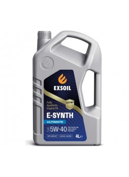 Оптом Моторное масло EXSOIL E-SYNTH Ultimate SAE 5W-40 4 л 8350-0040