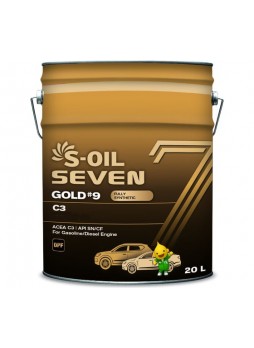 Оптом Моторное масло GOLD#9 C3 5W-30 20 л S-OIL SEVEN E107766
