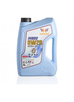 Оптом Моторное масло HAVENS Hybrid SAE 0W20 API SP ACEA C5, API SP, SN PLUS, SN/ CF 4L HH0W20SP4