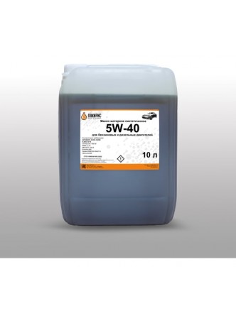 Оптом Моторное масло Лакирис синтетическое, SAE 5W40, API SN/CF, 10 л 55564220