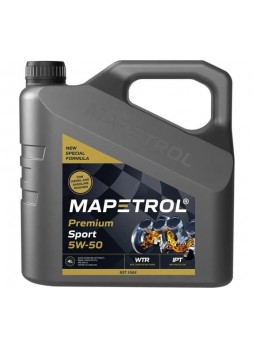 Оптом Моторное масло MAPETROL PREMIUM SPORT 5W-50 4 л MAP0144