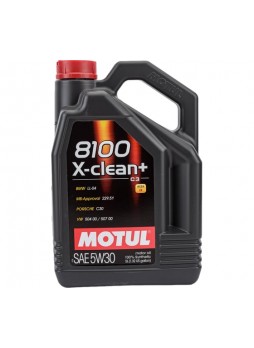 Оптом Моторное масло MOTUL 8100 X-clean+ синтетическое, SAE 5W30, 5 л 111684