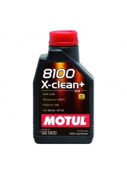 Оптом Моторное масло MOTUL 8100 X-clean+ синтетическое, SAE 5W30, 1 л 111683