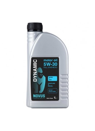 Оптом Моторное масло Новус NOVUS DYNAMIC 5W-30 (ESTER+AN+VHVI) ACEA A3/B4, 1 л DYN202201