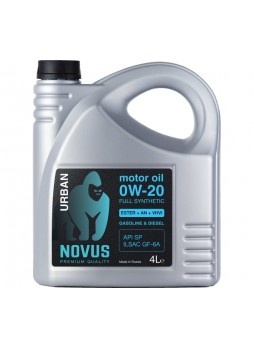 Оптом Моторное масло Новус NOVUS URBAN 0W-20 (ESTER+AN+VHVI) API SP, ILSAC GF 6A, URB202304