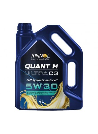 Оптом Моторное масло RINNOL QUANT М ULTRA синтетическое, C3, 5W-30, 4 л 100544