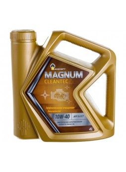 Оптом Моторное масло РОСНЕФТЬ Magnum Cleantec 10W-40 SJ-CF синт. кан. 4 л 40810042