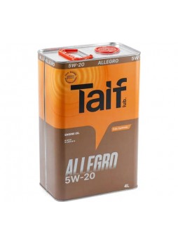 Оптом Моторное масло синтетическое TAIF ALLEGRO, 5W-20, 4 л 211006