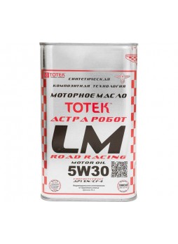 Оптом Моторное масло ТОТЕК LM-Road Racing синтетическое, SAE 5W30, 20 л, жесть LMRR530020