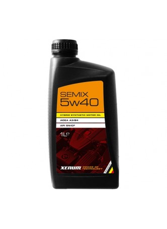 Оптом Моторное масло XENUM SEMIX 5W40, 1 л, гибридное, синтетическое 2027001A