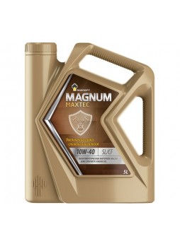 Оптом Моторное полусинтетическое масло Роснефть Magnum Maxtec 10W-40 API SL/CF, канистра 5 л 40814750