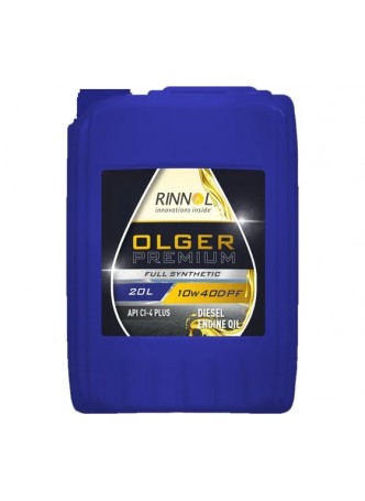 Оптом Моторное синтетическое масло RINNOL OLGER PREMIUM 10W-40 DPF, 20 л 191936