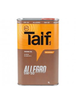 Оптом Моторное синтетическое масло TAIF ALLEGRO, 5W-30, 1 л 211009