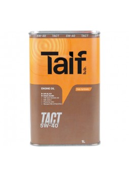 Оптом Моторное синтетическое масло Taif TACT, 5W-40, SL/CF, A3/B4, 1 л 211053