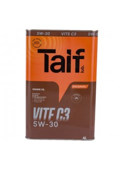 Оптом Моторное синтетическое масло TAIF VITE, 5W-30, 4 л 211014