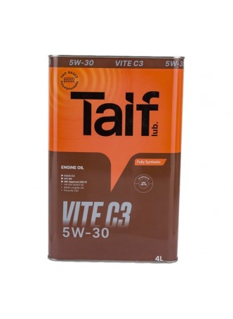 Оптом Моторное синтетическое масло TAIF VITE, 5W-30, 4 л 211014