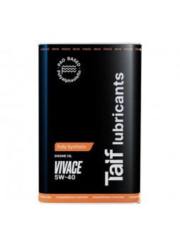 Оптом Моторное синтетическое масло TAIF VIVACE, 5W-40, 4 л 211026