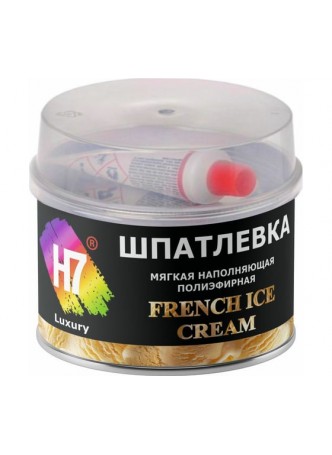 Оптом Мягкая наполняющая полиэфирная шпатлевка H7 French Ice Cream 0.25 л, 0.515 кг 774196