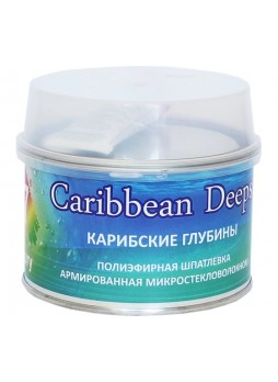 Оптом Мягкая полиэфирная шпатлевка H7 Caribbean Deeps армированная микростекловолокном, 0.25 л, 0.52 кг 774226