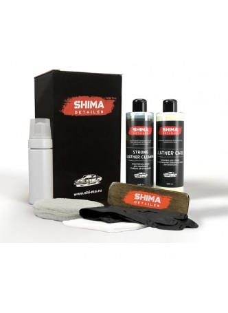 Оптом Набор для ухода за кожей SHIMA DETAILER PROFI LEATHER CARE SET 4603740920247