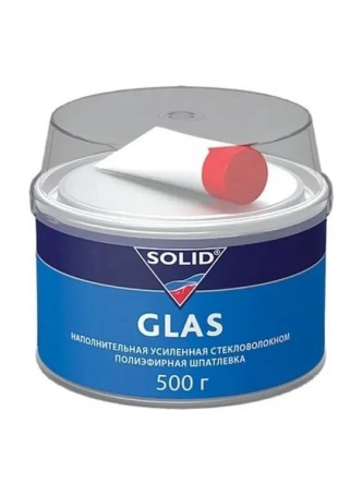 Оптом Наполнительная шпатлевка SOLID GLAS (фасовка 500 гр), усиленная стекловолокном 316.0500