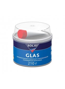 Оптом Наполнительная шпатлевка SOLID GLAS (фасовка 210 гр), усиленная стекловолокном 316.0210