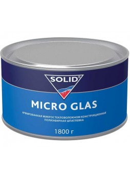 Оптом Наполнительная шпатлевка SOLID MICRO GLAS - (фасовка 1800гр), усиленная микростекловолокном 315.1800
