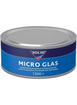 Оптом Наполнительная шпатлевка SOLID  MICRO GLAS - (фасовка 1000гр) ,усиленная микростекловолокном 315.1000
