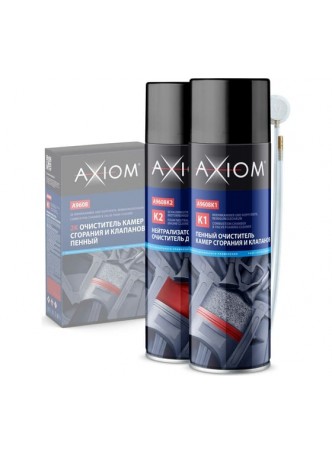Оптом Очиститель камер сгорания и клапанов AXIOM 2K, пенный A9608