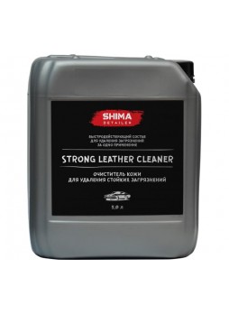 Оптом Очиститель кожи для удаления стойких загрязнений SHIMA DETAILER STRONG LEATHER CLEANER 5 л 4603740920193