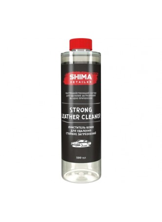 Оптом Очиститель кожи для удаления стойких загрязнений SHIMA DETAILER STRONG LEATHER CLEANER 500 мл 4603740920186
