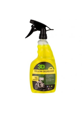 Оптом Очиститель покрышек и резины 3D Yellow Degreaser 106OZ24 0.71 л 020489