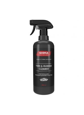 Оптом Очиститель шин, резиновых деталей и пластика SHIMA DETAILER TIRE & RUBBER CLEANER 1л 4603740921886