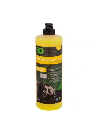 Оптом Очиститель ткани 3D Upholstery & Carpet Shampoo 204OZ16 0.47 л 020524