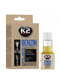 Оптом Очиститель топливной системы K2 Benzin GO картонная упаковка, 50 мл ET3112